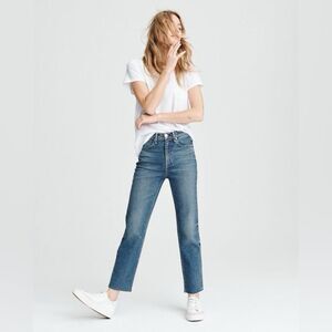 Rag & Bone High Rise Cigarette Jeans in EL Size 28 NEW NWT